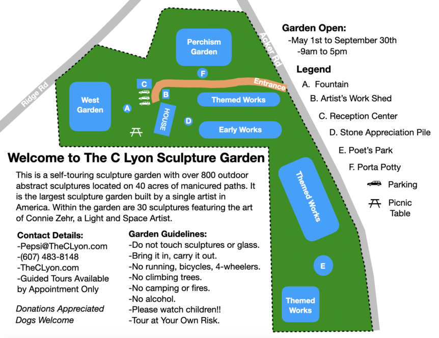 Map of Garden